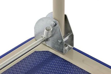 Juggernaut Carts Heavy Duty 660 lb. Capacity Folding Platform Cart, 11.02" Height, 23.2" Width, 35.4" Length, 660 Pounds Load Capacity - FPTC3623-BLUE