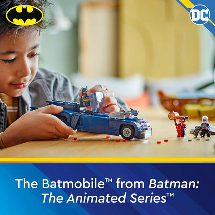 LEGO® Super Heroes DC Batman™: Batman with the Batmobile™ vs. Harley Quinn™ & Mr. Freeze™ 76274, Toy Vehicle from the Kids’ Animated TV Series, Toy for Boys and Girls Aged 8 and Over