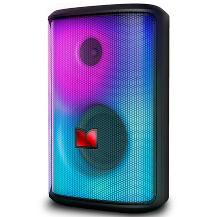 Monster Sparkle Bluetooth Speaker Loud, 120W Peak Portable Speaker with Powerful Sound and Heavy Bass, Full-Screen Colorful Lights, 30H Playtime, AUX, USB Playback, Waterproof,Suitable for Parties.