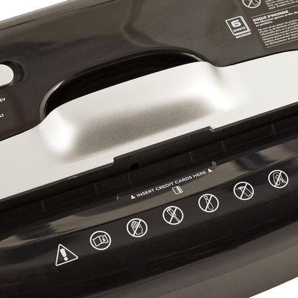 Amazon Basics 6-Sheet Micro-Cut Paper, and Credit Card Shredder