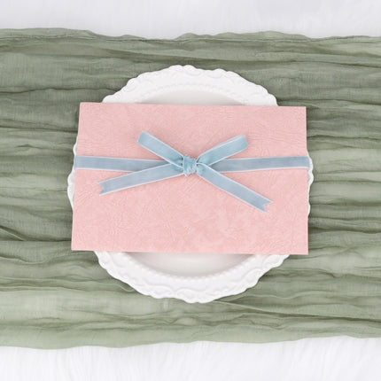Velvet Ribbon 3/8 Inch x 30 Yards LVYOUIF Single Side Flocked Christmas Ribbon Roll for Gift Wrapping, Bouquets, Tree Bows, Holiday & Party Decoration Light Blue -78
