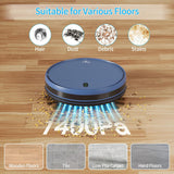 ROBOT 2 in 1 Mopping Robot Vacuum Cleaner with Schedule, Wi-Fi/Voice/App LIKE NEW NAVY