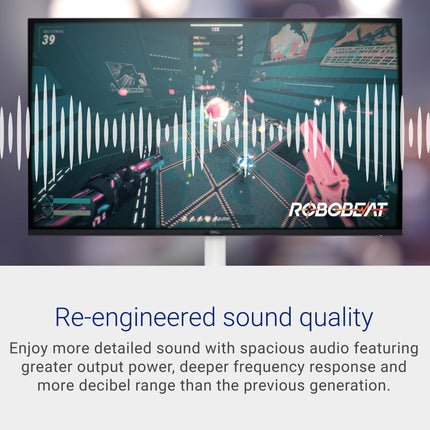 Dell S2425H Monitor 23.8 Inch, FHD (1920x1080) Display, 100Hz, -KM10