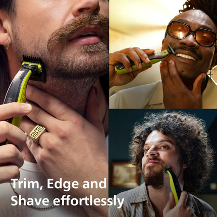 Philips OneBlade 360 Face & Body, Wet & Dry, Trim, Edge & Shave with the 5-in-1 Adjustable Comb and Body Comb, QP2834/23