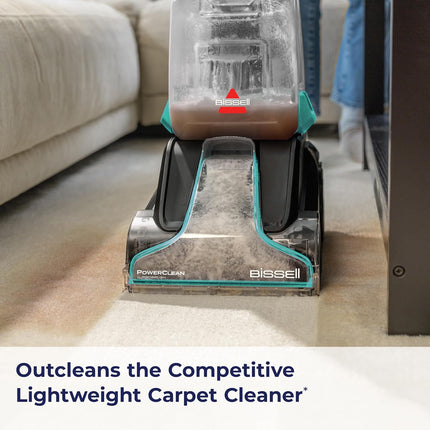 BISSELL® PowerClean™ TurboBrush Pet Upright Carpet Cleaner, Powerful & Lightweight, 3938C