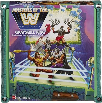WWE Masters of The WWE Universe Grayskull Ring Battleground for The Superstars of WWEternia