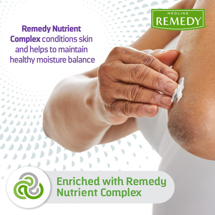 Medline Remedy Phytoplex Nourishing Skin Cream Moisturizer, 4 Fl. Oz/118ml