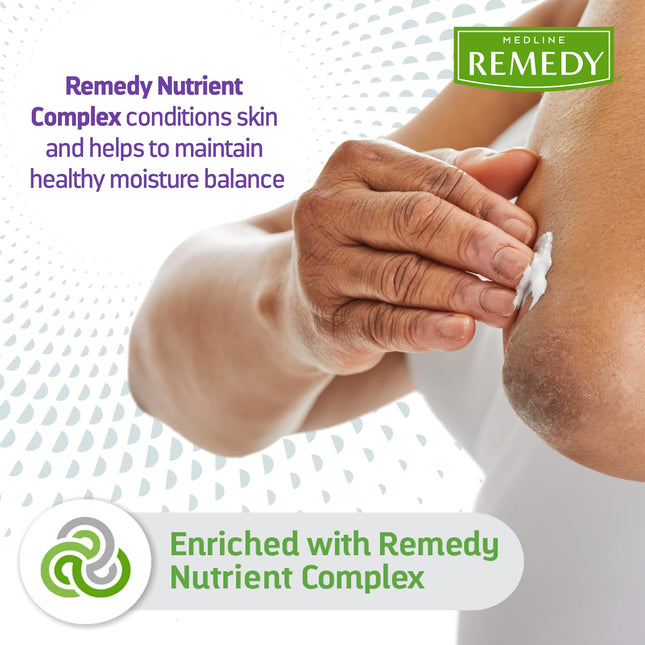 Medline Remedy Phytoplex Nourishing Skin Cream Moisturizer, 4 Fl. Oz/118ml