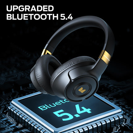 Monster Persona SE ANC Active Noise Cancelling Headphones, Wireless Bluetooth Headphones Over Ear, 60H Playtime, HiFi Stereo Audio, Deep Bass, Built-in Mic, Bluetooth Headphones for Home Office Travel