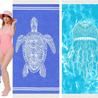 2 Pack Dark Blue Turtle Deep Sky blue Jellyfish