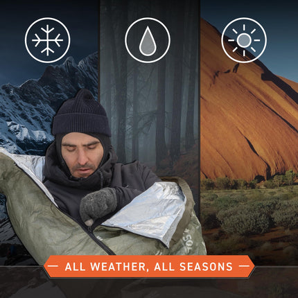 Escape Bivvy with Hood - Green
