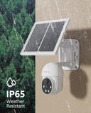 Solar Security Cameras Wireless Outdoor Surveillance with Solar Powered,360° Panoramic View