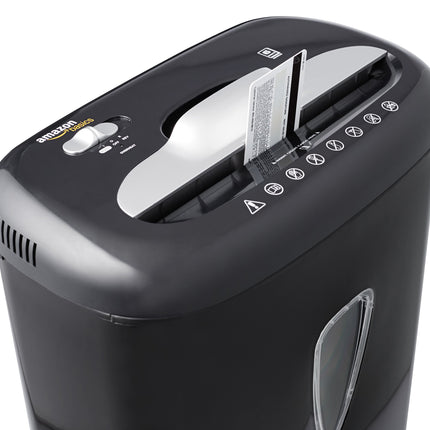 Amazon Basics 6-Sheet Micro-Cut Paper, and Credit Card Shredder