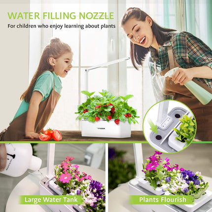 VIVOSUN Hydroponics Growing System Smart Indoor Garden Herb Kitchen