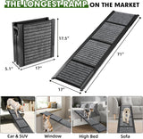 Dongkygoo 71" Large Dog Car Folding Ramp