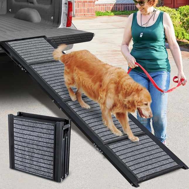 Dongkygoo 71" Large Dog Car Folding Ramp