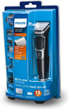 Philips Multigroom Series 3000 Cordless with 10 Trimming Accessories, Lithium-Ion and Storage Bag, MG3750/10