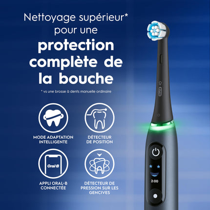 Oral-B iO7 Electric Toothbrush, for Clinically Proven Complete Protection, White, iO Series 7 Limited