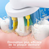 Oral-B Pro 300 Floss Action Vitality Electric Toothbrush with (1) Brush Head, Rechargeable, White