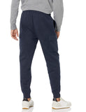 Amazon Essentials Men's Cargo Fleece Jogger Sweatpant, Navy, Large