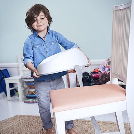 BabyBjörn Booster Seat, White (069021US), 1 Count