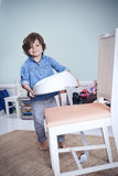 BabyBjörn Booster Seat, White (069021US), 1 Count