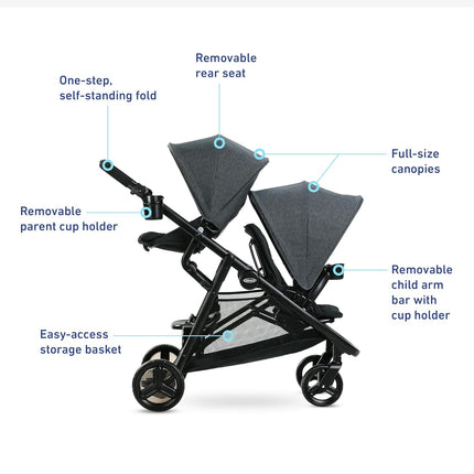 Graco Ready2Grow 2.0 Double Stroller