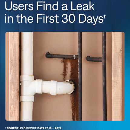 Moen 900-001 Flo by Moen 3/4-Inch Smart Water Monitor and Shutoff