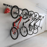 Borgen bike wall mount for 4 Bikes with Accessories