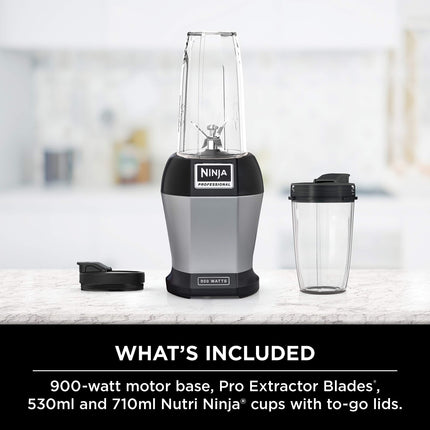 Nutri Ninja Pro, BL450C, 900W, 18oz/532mL & 24oz/710mL Cups