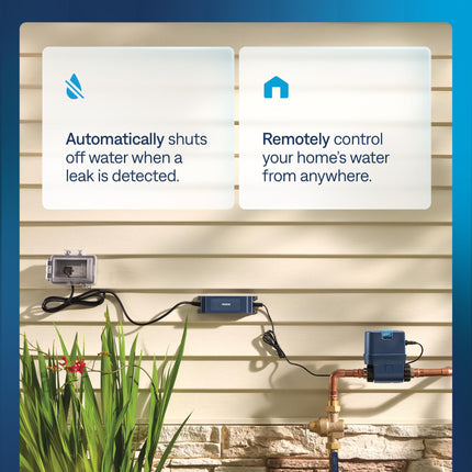 Moen 900-001 Flo by Moen 3/4-Inch Smart Water Monitor and Shutoff
