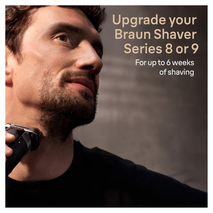 Braun PowerCase 9484pc, Mobile Shaver Charging Case, Compatible with Braun Series 8 and Series 9 Electric Shavers for Men, Up to 6 Weeks of Cordless Shaving Power, 50% More Battery, 90mins Shaving Runtime, Grey