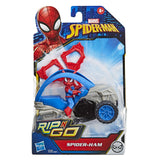 Marvel Spider-Man: Spider-Ham Stunt Vehicle 6-Inch-Scale Super Hero Action Figure and Vehicle Toy Great Kids for Ages 4 and Up