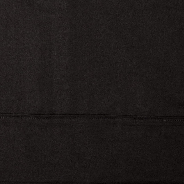 Amazon Basics Easy Care Microfiber Sheet Set with Four Pillowcases - Full, Black 3WGT