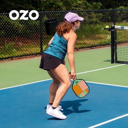 OZO Pickleball – Jupiter Intermediate Control Paddle – USAPA Approved – Carbon Fiber Surface, 1 PIECE