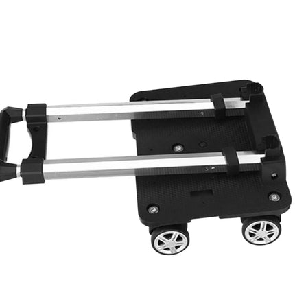 Yinanstore Luggage Cart Backpack Trolley Airplane Wheels Durable Hand Truck Luggage Cart with Wheels for Shopping Moving Teens Children four wheeled