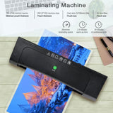 Laminator 9-inch Thermal Laminator with Laminating Sheets 10pcs, with Paper Cutter and Corner Rounder,with 2-Min Faster Preheat,Mini Personal Lamination Machine withr for Teacher Home