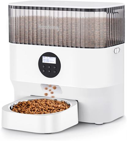 XHOUND 5L Automatic Pet Smart Timed Dry Food Feeder for Small & Medium Pets