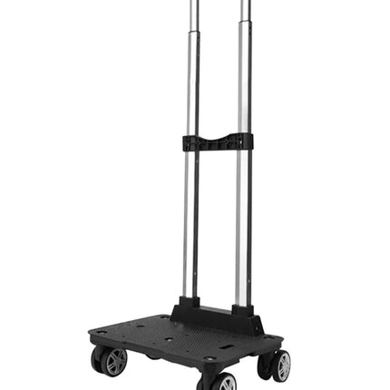 Yinanstore Luggage Cart Backpack Trolley Airplane Wheels Durable Hand Truck Luggage Cart with Wheels for Shopping Moving Teens Children four wheeled