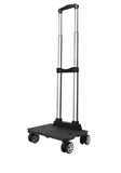 Yinanstore Luggage Cart Backpack Trolley Airplane Wheels Durable Hand Truck Luggage Cart with Wheels for Shopping Moving Teens Children four wheeled