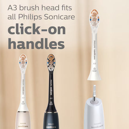 Philips Sonicare A3 All-in-one 2-Pack Brush Heads White- HX9092/77