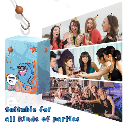 GO FISH Card Games for Adults, Includes 104 Cards, 26 Themes, Fun Family Games for 2-10 Players, Age17+, 10-30 Minutes, Gag Gifts Adult for Game Night, Parties,Couples and Families