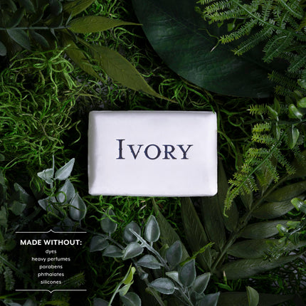 Ivory Bar Soap Notes of Aloe, 900 g Total (10 Count of 90 g Each)