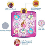 AOMOLA Kids Electronic Musical Play Dance Mat with 5 Game Modes