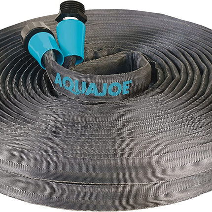 Aqua Joe AJFJH75 75-Foot 1/2-Inch Ultra-Flexible Fiberjacket,  Garden Hose