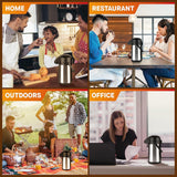 Vondior 64 Oz Airpot Coffee Dispenser with Pump, Insulated Thermal Coffee Carafe