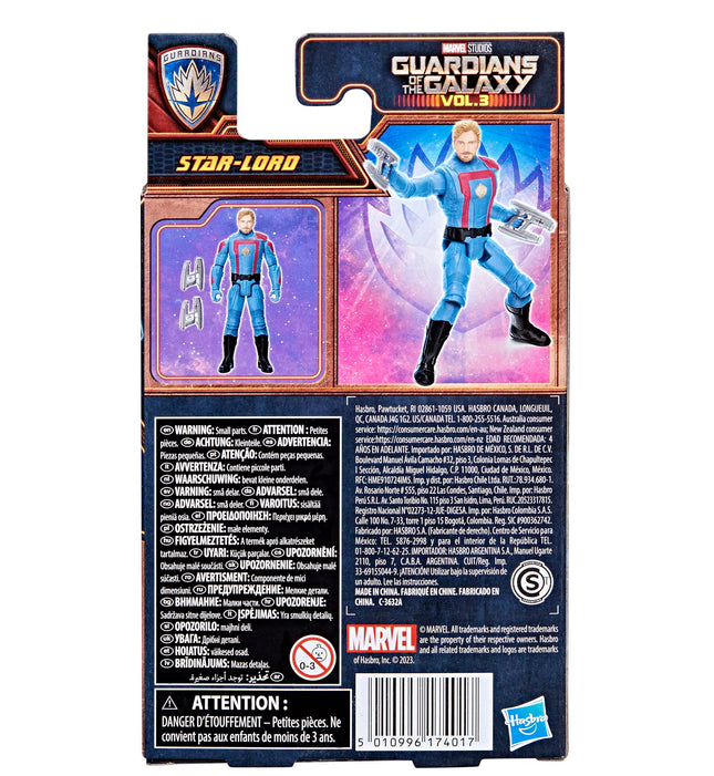 Marvel Studios’ Guardians of The Galaxy Vol. 3 Star-Lord Action Figure, Epic Hero Series, Marvel Super Hero Toys for Kids Ages 4 and Up, Marvel Toys