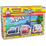 Disney Junior Firebuds 4-Pack of 24-Piece Puzzles for Kids Ages 4-8 with Interchangeable Characters- Bo, Flash, Violet- Kids Puzzles, Toys for Kids