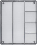 Annova Desk Drawer Organizer/Storage Tray (Silver)