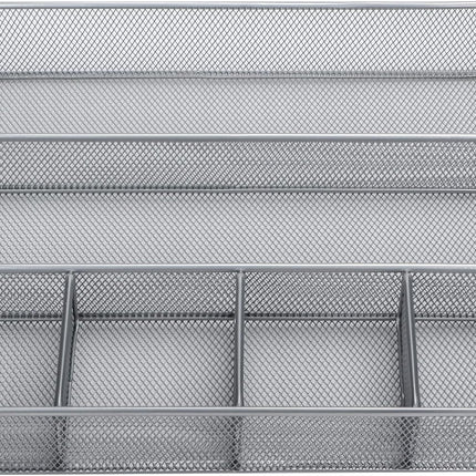 Annova Desk Drawer Organizer/Storage Tray (Silver)